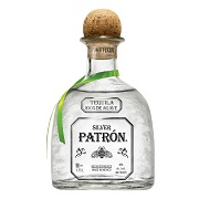 Patron Silver Tequila Bottle